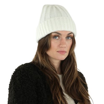 Mützen - Gårda Adelboden Merino Mix Beanie (weiß)