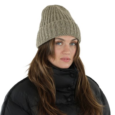 Mützen - Gårda Aspen Wool Mix Beanie (beige)