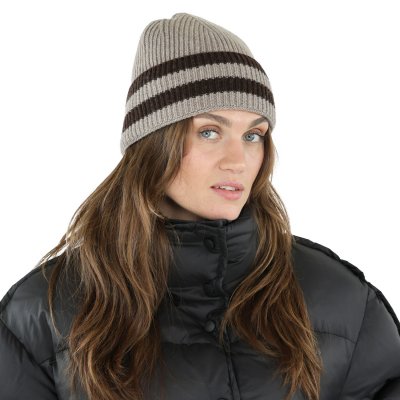 Mützen - Gårda Champéry Cashmere Mix Beanie (braun/beige)