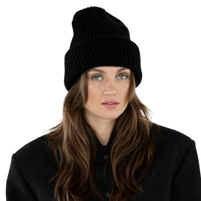 Mützen - Gårda Füssen Beanie (schwarz)