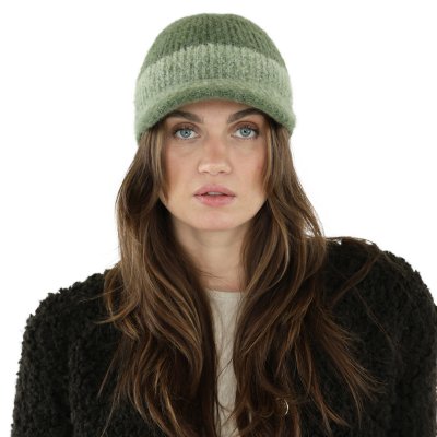 Mützen - Gårda Innsbruck Alpaca Mix Visor Beanie (grün)