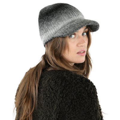 Mützen - Gårda Innsbruck Alpaca Mix Visor Beanie (schwarz)
