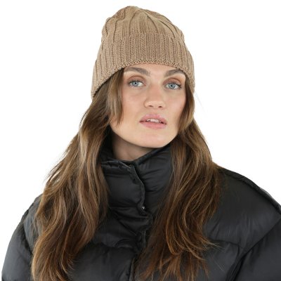 Mützen - Gårda Lenzerheide Merino Wool Beanie (beige)