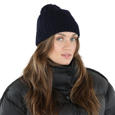 Mützen - Gårda Lenzerheide Merino Wool Beanie (blau)
