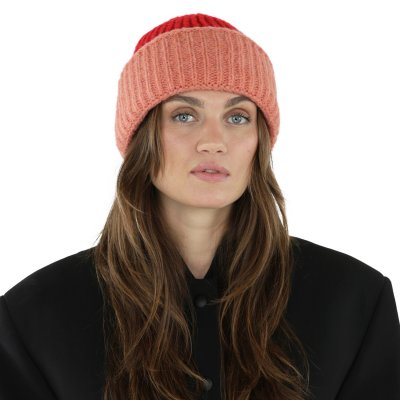 Mützen - Gårda Zermatt Beanie (koralle/rot)