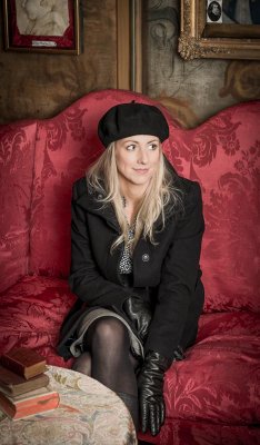 Baskenmütze - CTH Ericson Amelie Wool Beret (Grau)