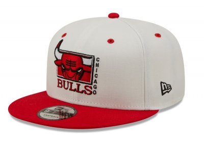 Caps - New Era 9FIFTY Chicago Bulls (weiß)