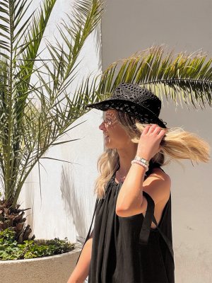 Hüte - Gårda Manzanillo Cowboy (schwarz)