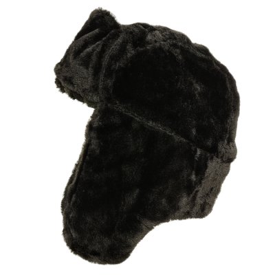 Fliegermützen - Gårda Angora Trapper Hat (schwarz)