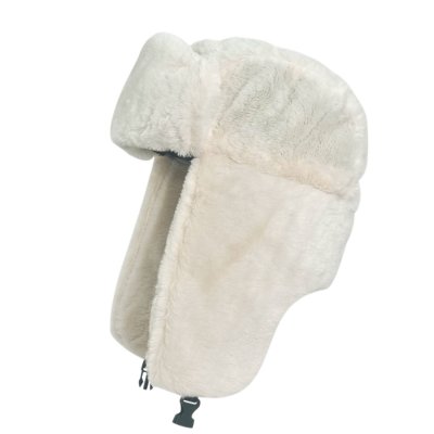 Fliegermützen - Gårda Angora Trapper Hat (weiß)