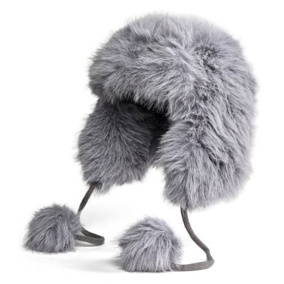 Pelzmütze - Gårda Tortel Faux Fur Trapper Hat (hellblau)