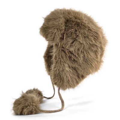 Pelzmütze - Gårda Tortel Faux Fur Trapper Hat (natur)