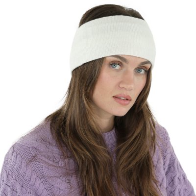 Stirnband - Gårda Crans-Montana Wool Mix Headband (weiß)