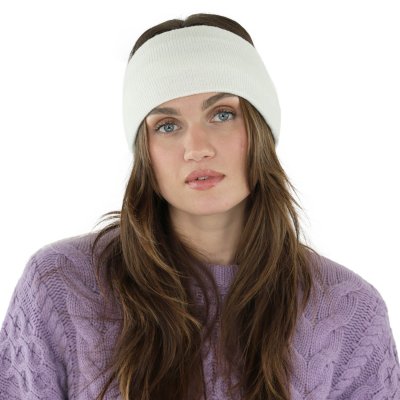 Stirnband - Gårda Crans-Montana Wool Mix Headband (weiß)