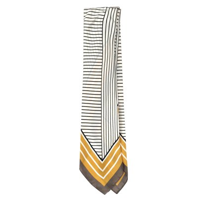 Tuch - Gårda Bayonne Satin Scarf (braun)