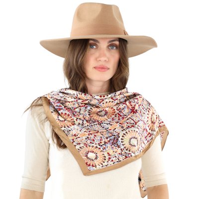 Tuch - Gårda Bizerte Satin Scarf (beige/multi)