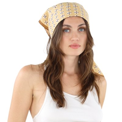 Tuch - Gårda Carouge Satin Scarf (beige)