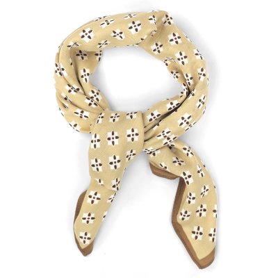 Tuch - Gårda Carouge Satin Scarf (beige)