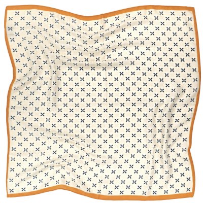 Tuch - Gårda Carouge Satin Scarf (creme)