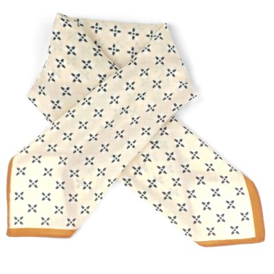 Tuch - Gårda Carouge Satin Scarf (creme)