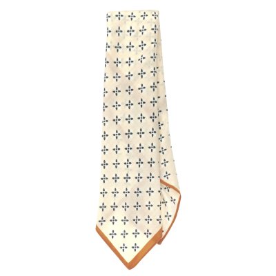 Tuch - Gårda Carouge Satin Scarf (creme)