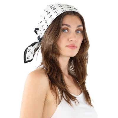 Tuch - Gårda Carouge Satin Scarf (weiß)