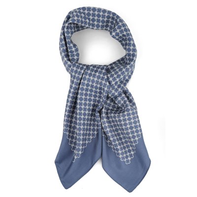 Tuch - Gårda Lourdes Satin Scarf (blau)