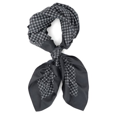 Tuch - Gårda Lourdes Satin Scarf (schwarz)
