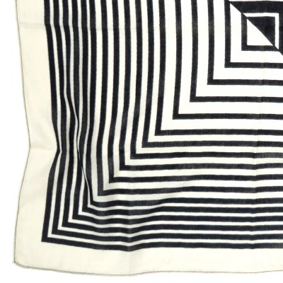 Tuch - Gårda Tabriz Satin Scarf (schwarz/creme)