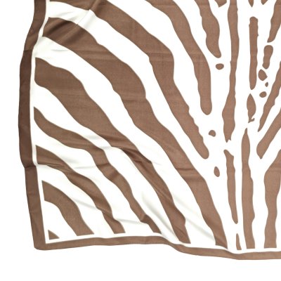 Tuch - Gårda Zebra Satin Scarf (braun)