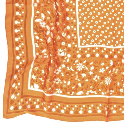 Tuch - Gårda Comino Satin Scarf (orange)
