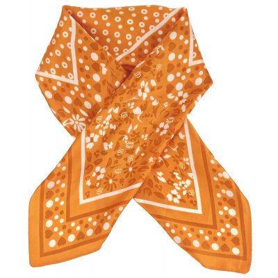 Tuch - Gårda Comino Satin Scarf (orange)