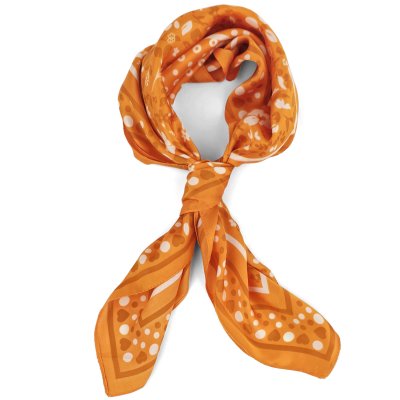 Tuch - Gårda Comino Satin Scarf (orange)