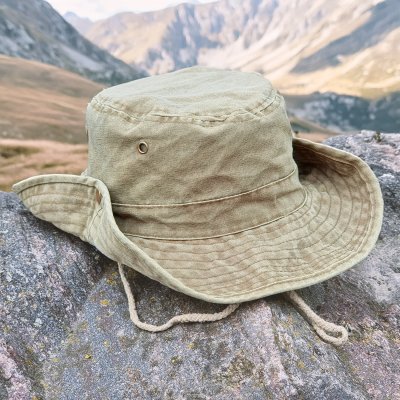 Hüte - Gårda Ryder Bucket Hat (greige)
