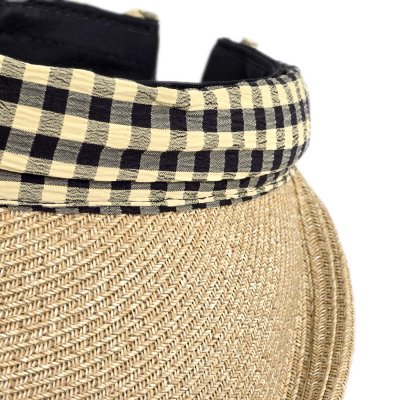 Sonnenvisier - Gårda Split Visor (natur/schwarz/beige)