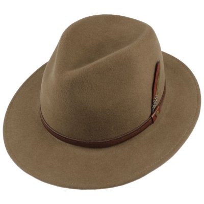 Hüte - Stetson Rantoul Traveller Woolfelt (braun)