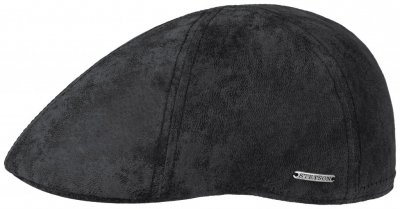 Schiebermütze / Schirmmütze - Stetson Texas Leather (schwarz)