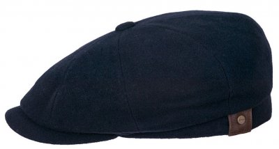 Schiebermütze / Schirmmütze - Stetson Hatteras Wool/Cashmere (dunkelblau)