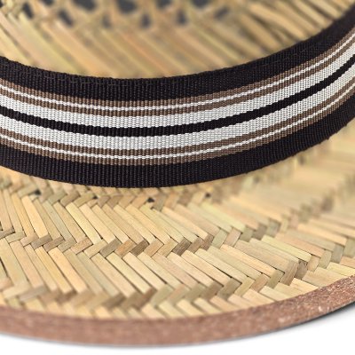 Strohhut - Gårda Agulo Natural Straw Trilby (Natur/Braun)