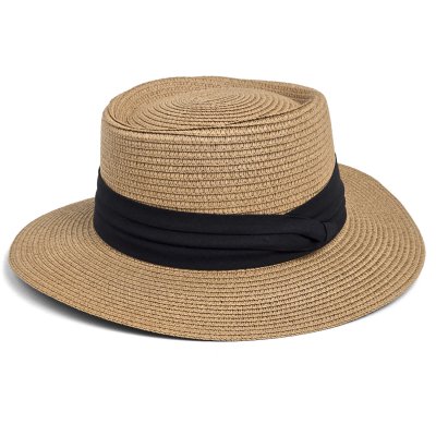 Strohhut - Gårda Corfu Gambler (khaki/schwarz)