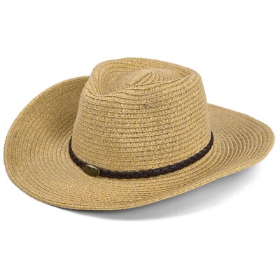 Strohhut - Gårda Faro Western Hat (khaki)