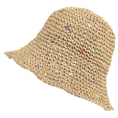 Strohhut - Gårda Florence Bucket hat (natur)