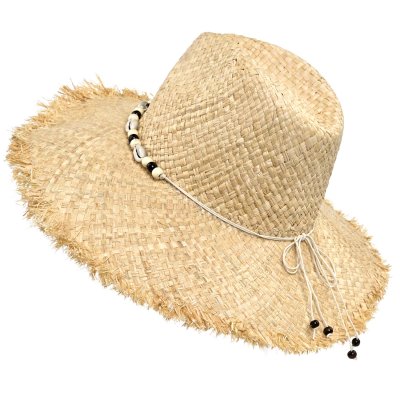 Strohhut - Gårda Ibiza Fedora (natur)