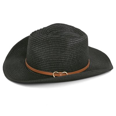 Strohhut - Gårda Kos Western Hat (schwarz)