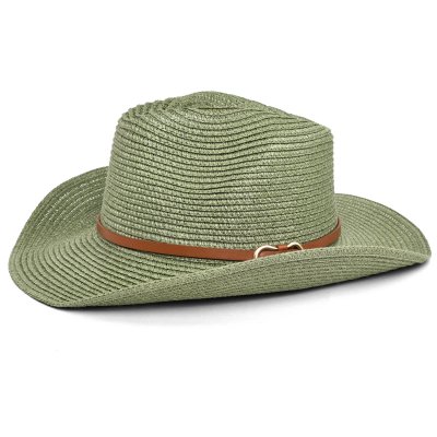 Strohhut - Gårda Kos Western Hat (grün)