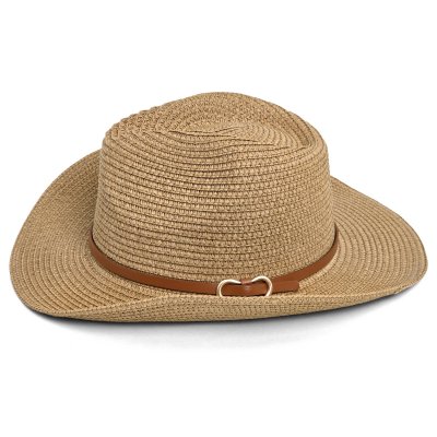 Strohhut - Gårda Kos Western Hat (khaki)