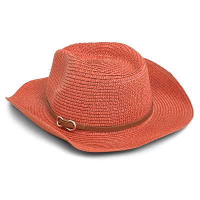 Strohhut - Gårda Kos Western Hat (rot)