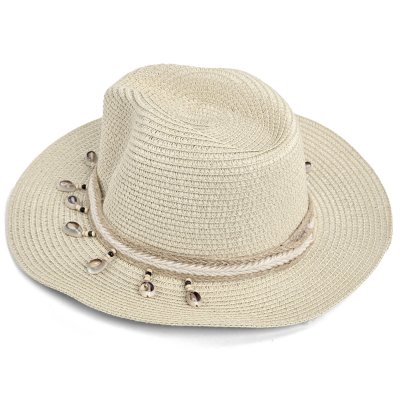 Strohhut - Gårda Nerja Fedora (beige)