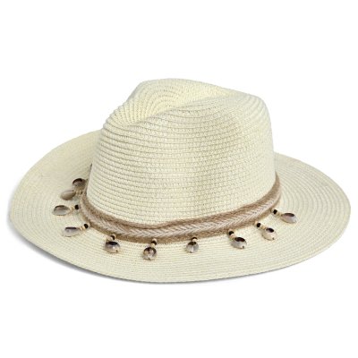 Strohhut - Gårda Nerja Fedora (creme)