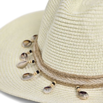 Strohhut - Gårda Nerja Fedora (creme)